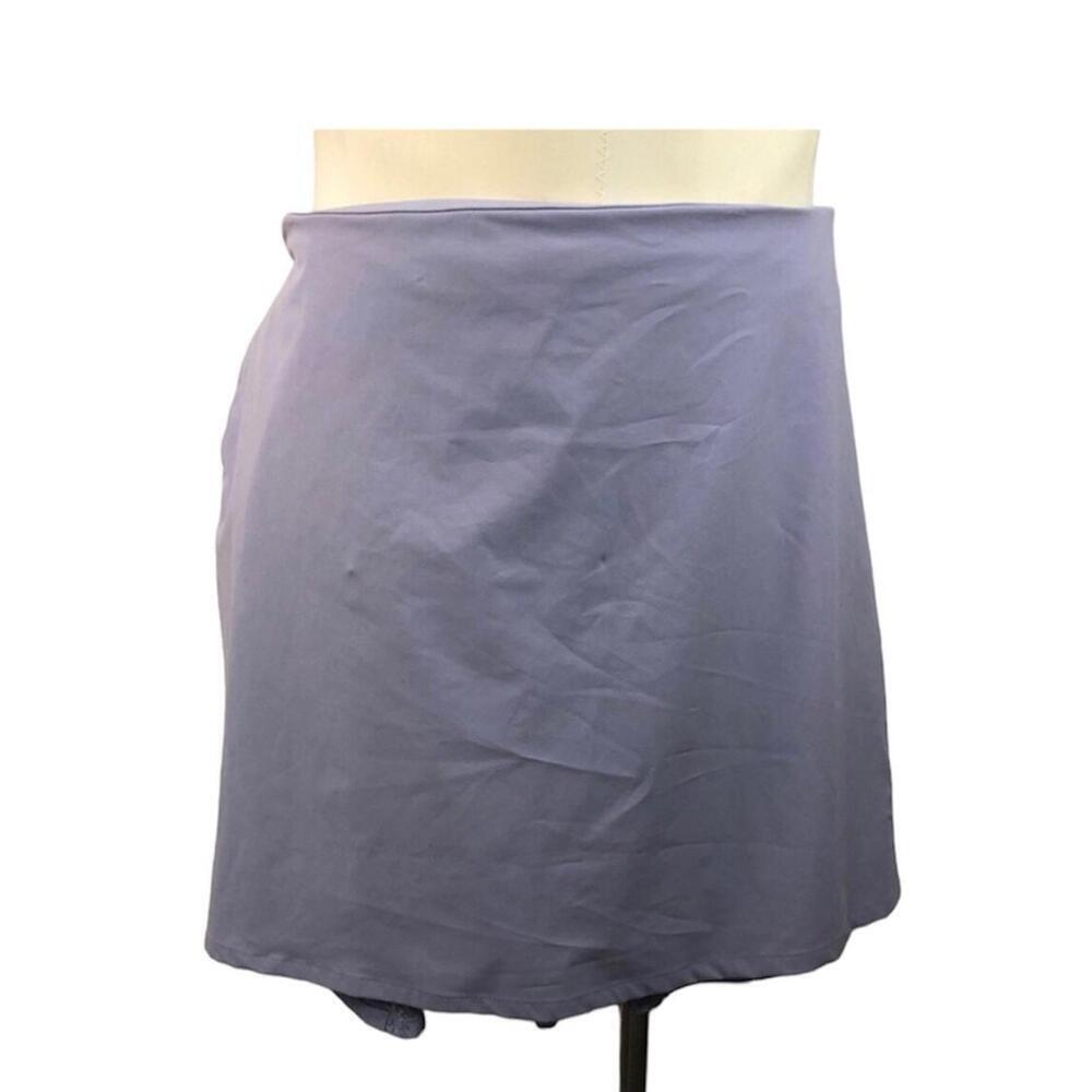 Nike Women’s Lavender Golf Skirt Pleated Lave Insets Dry Fit Back Pocket w/Snap